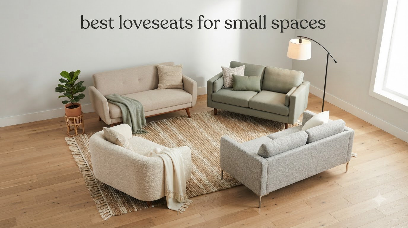 best loveseats for small spaces