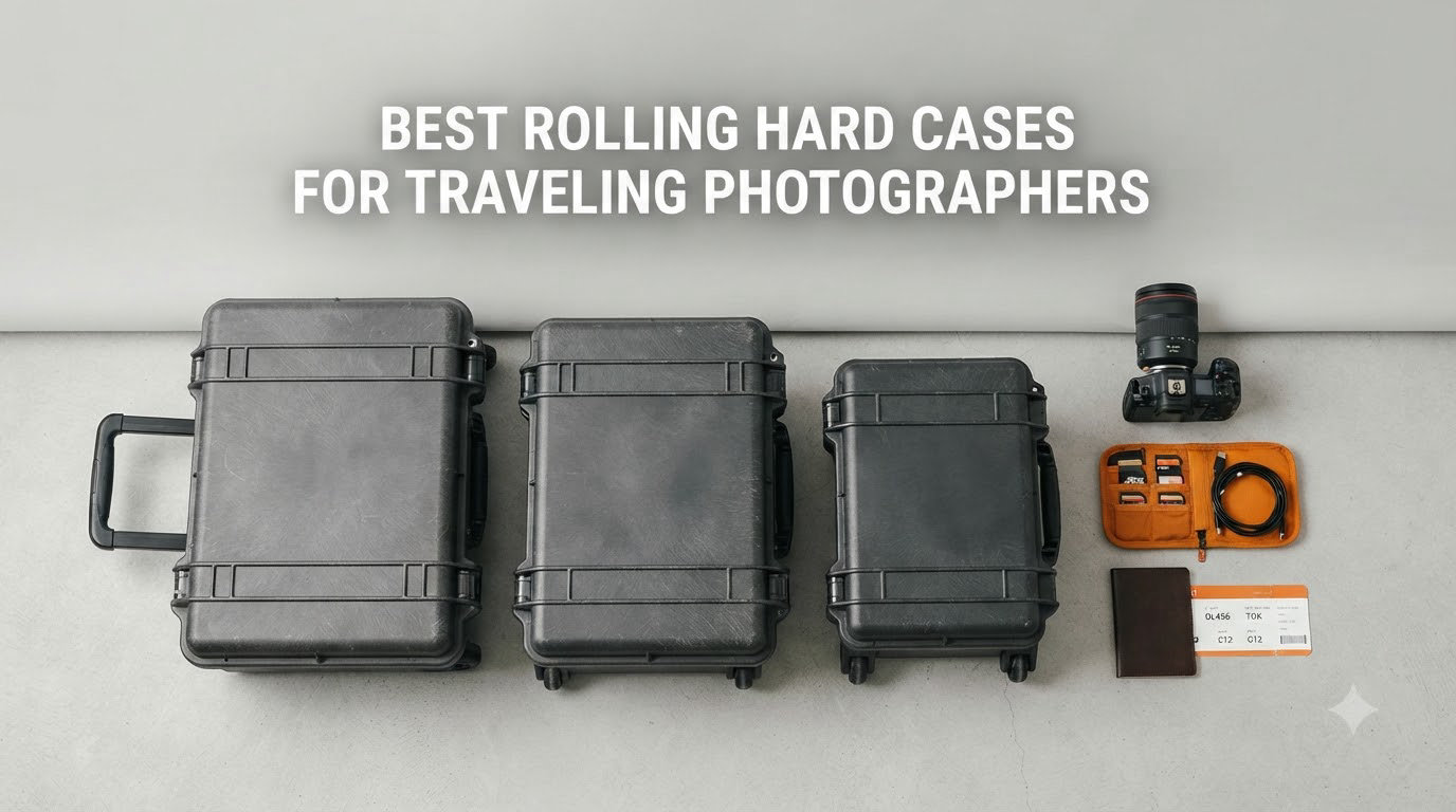best rolling hard cases for traveling photographers
