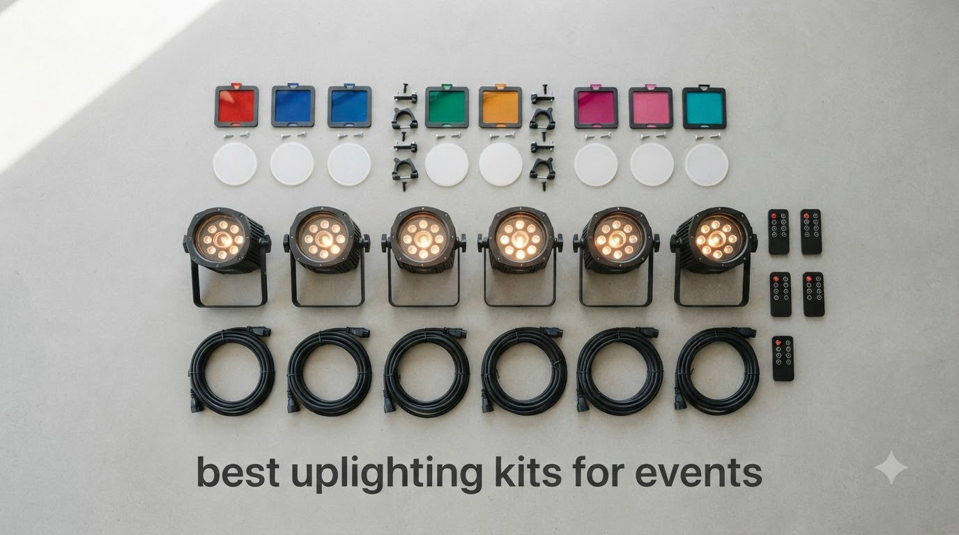 best uplighting kits for events
