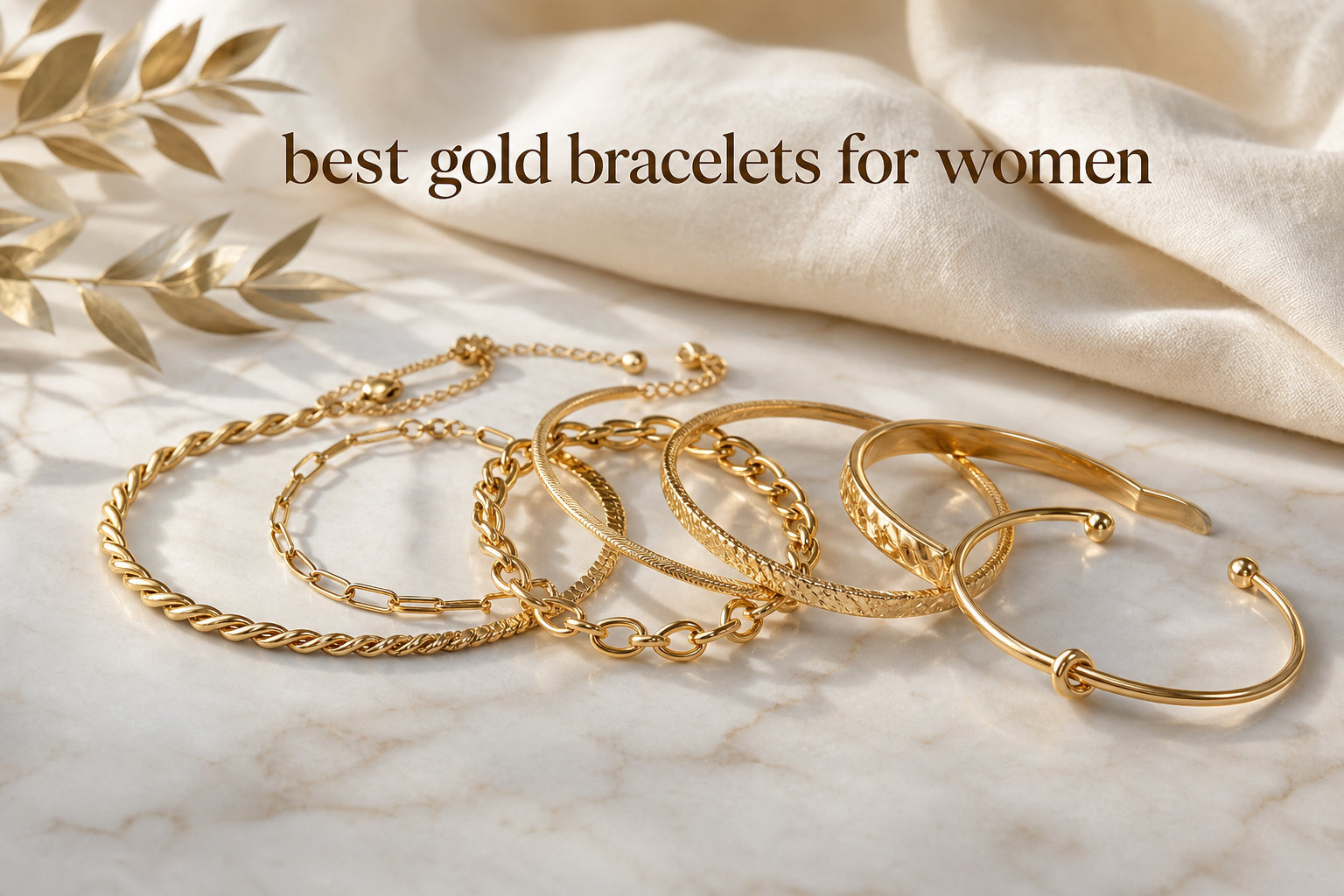 best gold bracelets for women