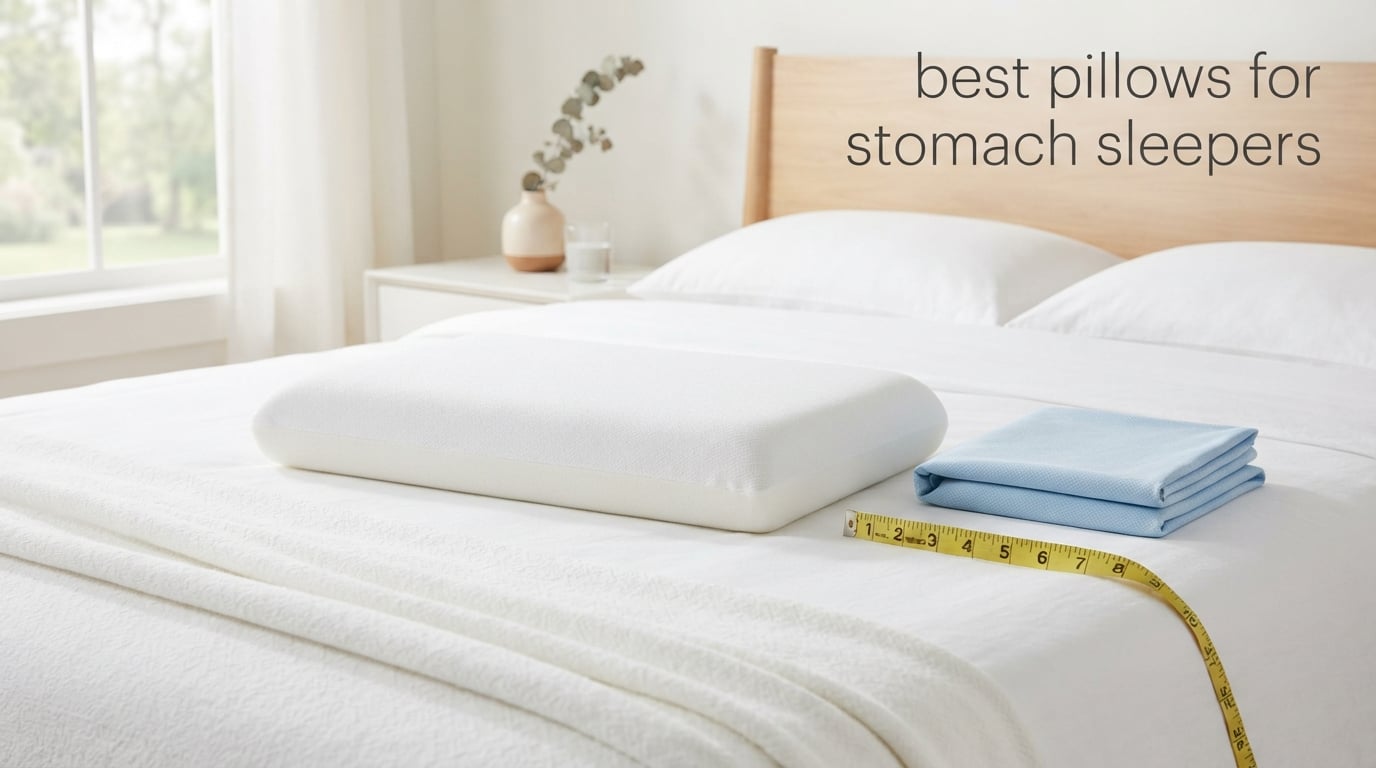 best pillows for stomach sleepers