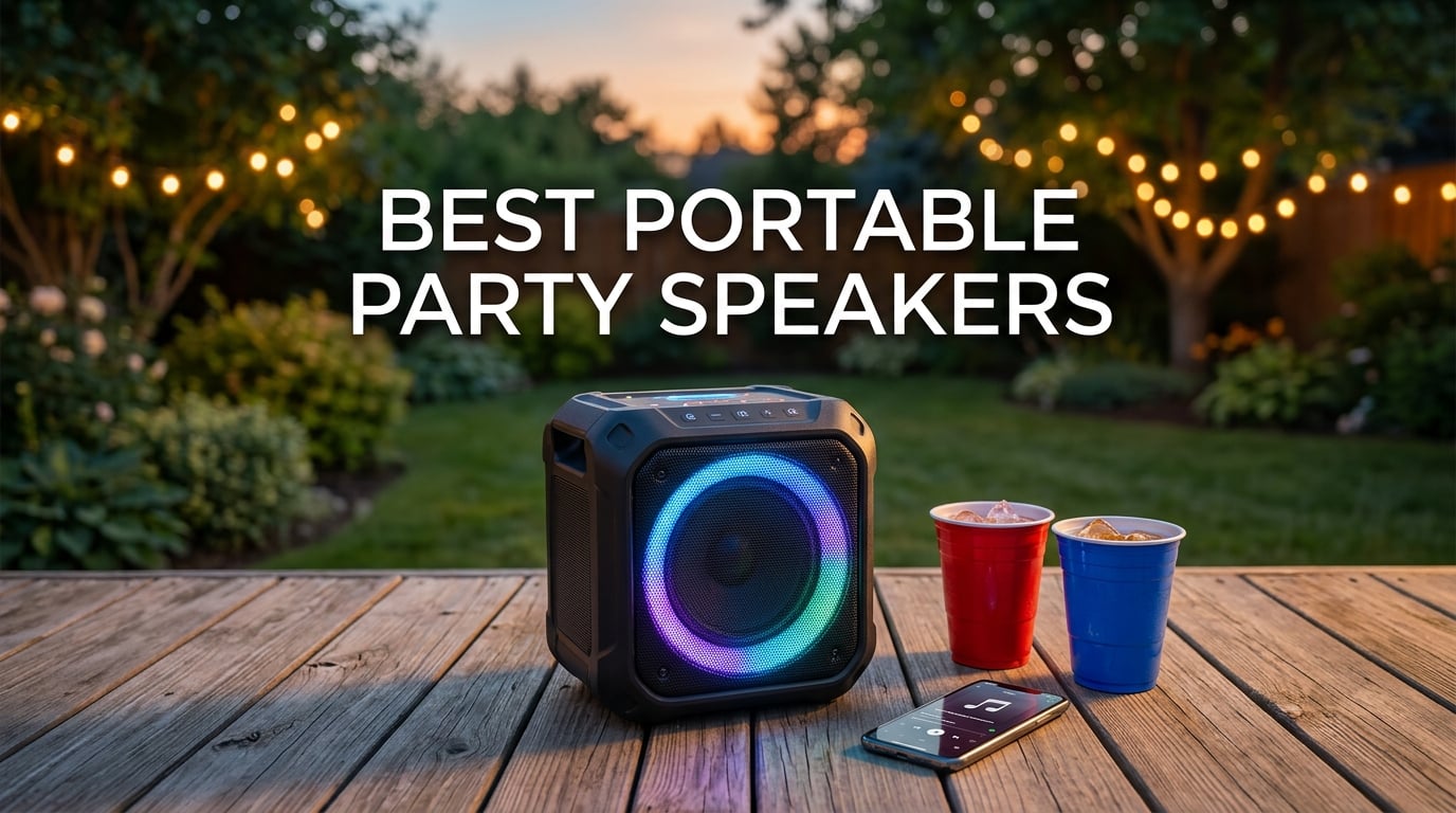 best portable party speakers
