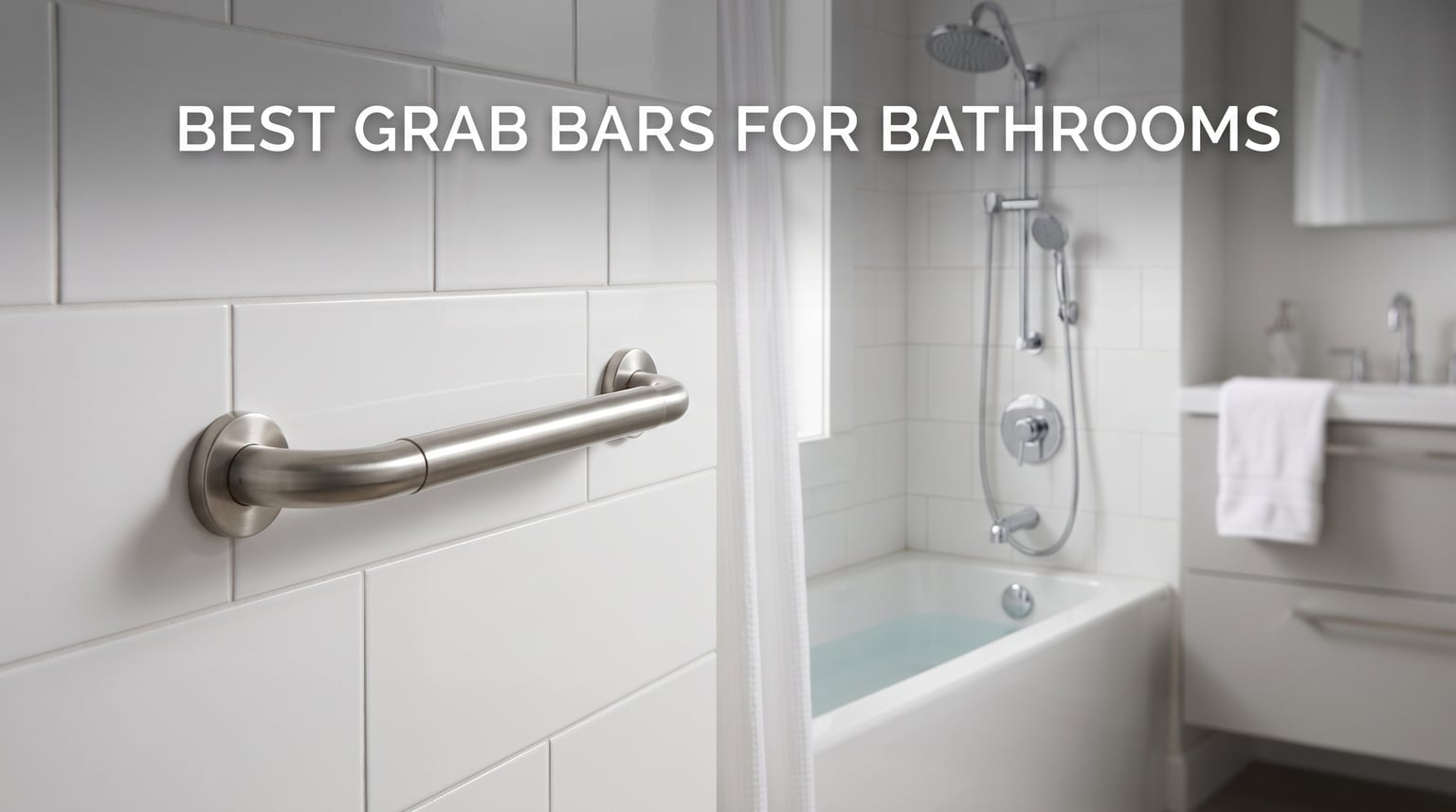 best grab bars for bathrooms