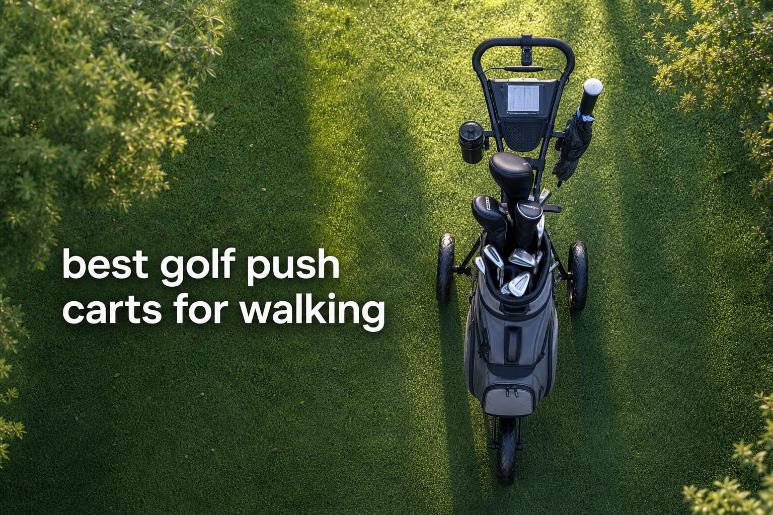 best golf push carts for walking