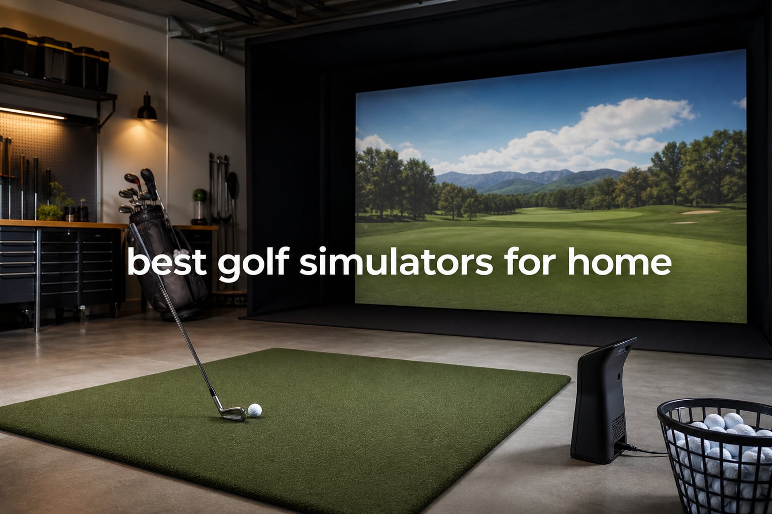 best golf simulators for home