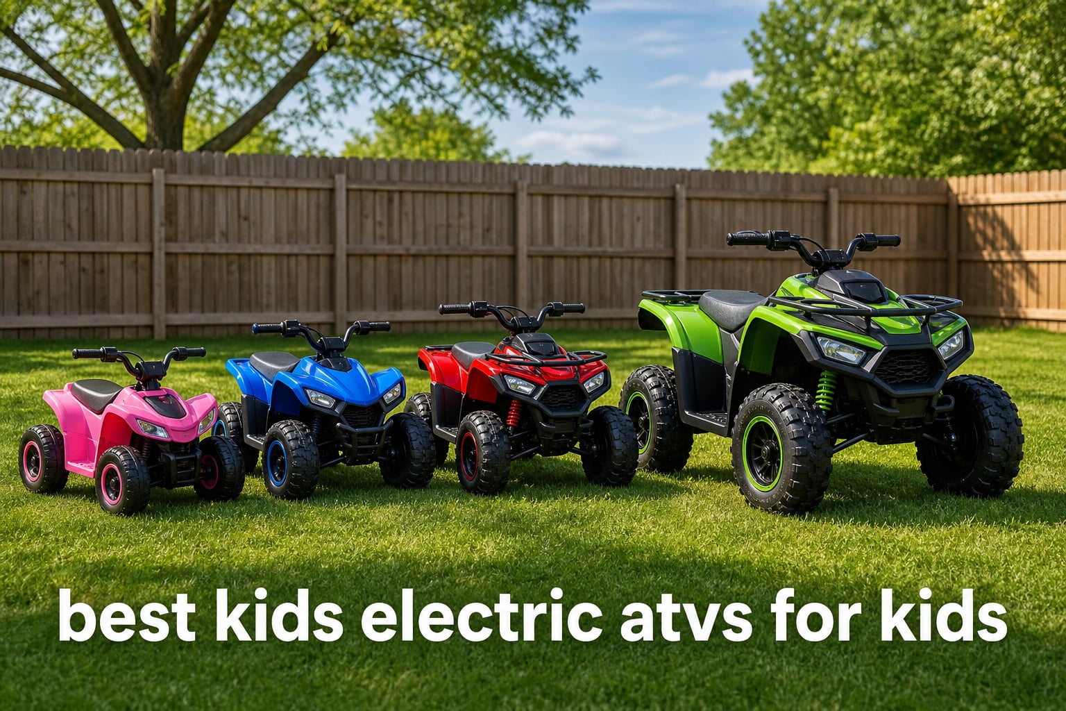 best kids electric atvs for kids