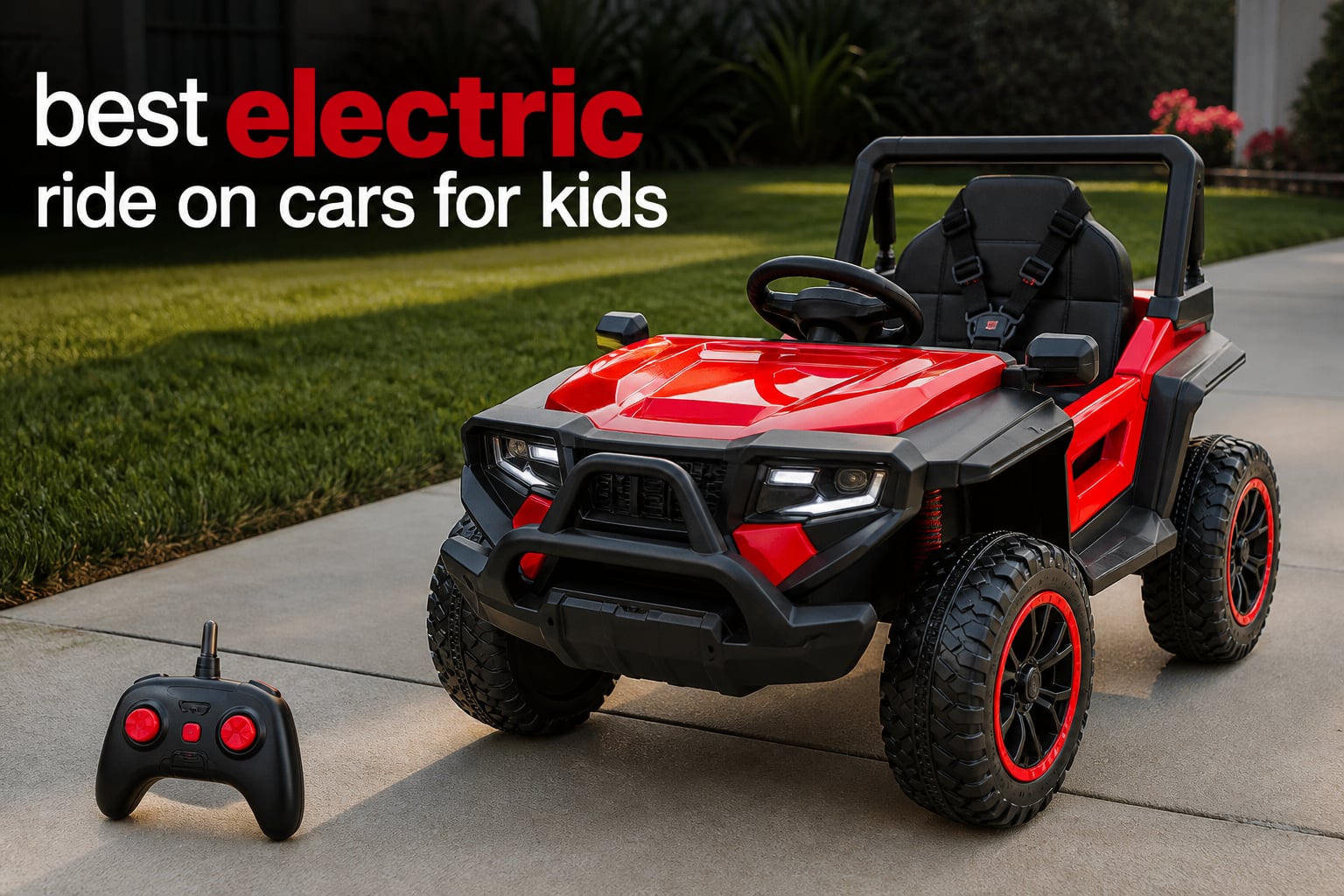 best electric ride on cars for kids