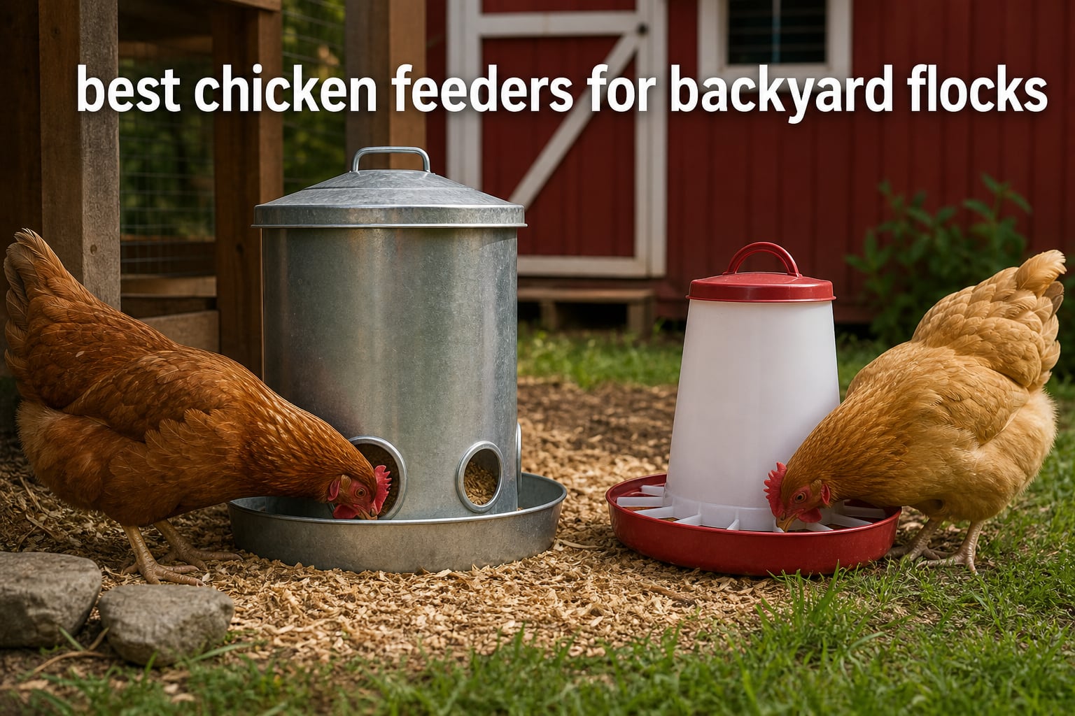 best chicken feeders for backyard flocks