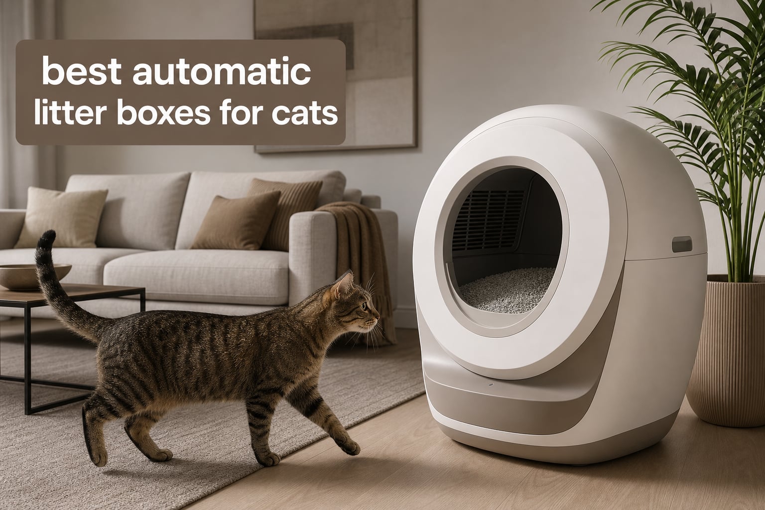 best automatic litter boxes for cats