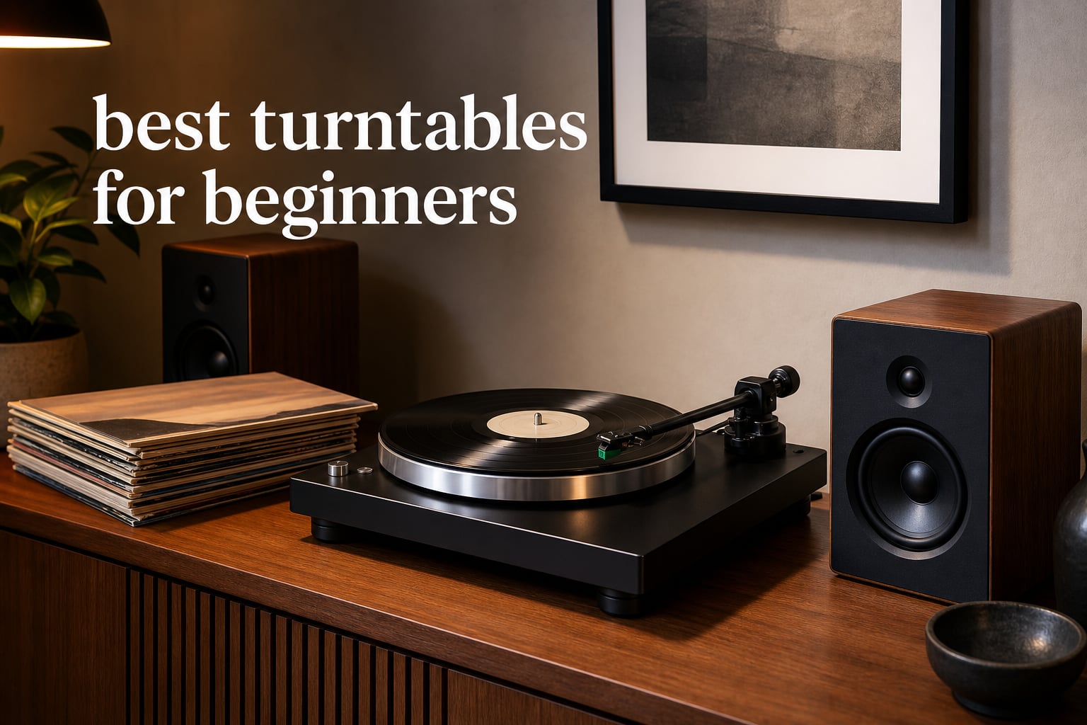 best turntables for beginners