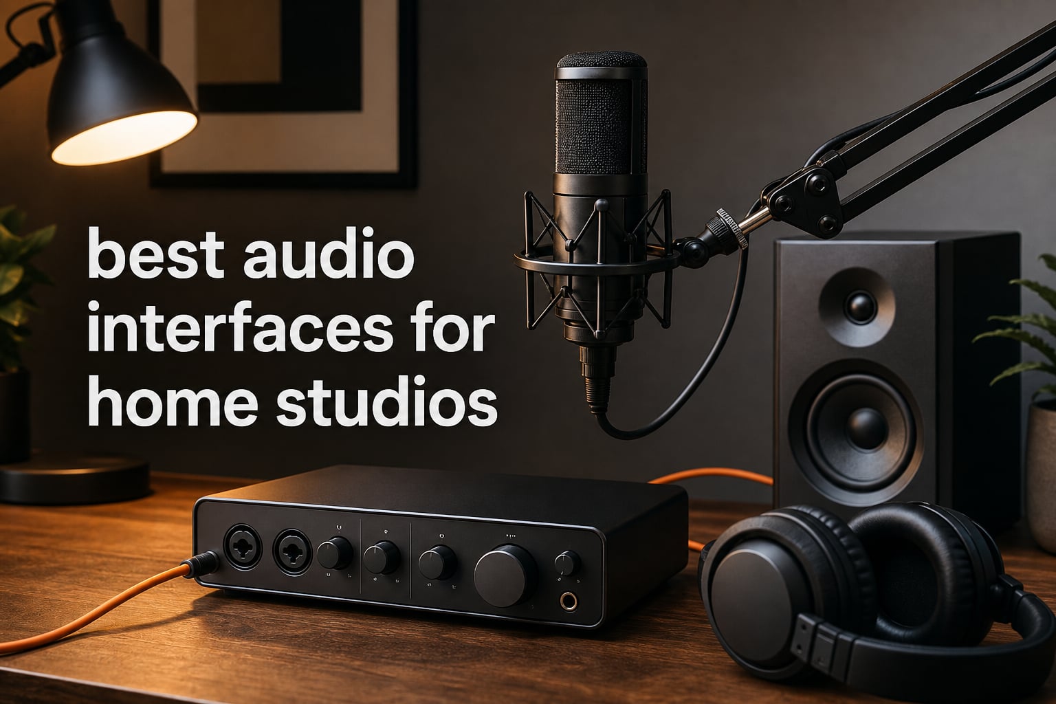 best audio interfaces for home studios