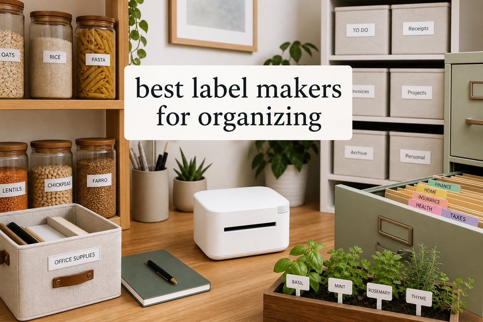 best label makers for organizing