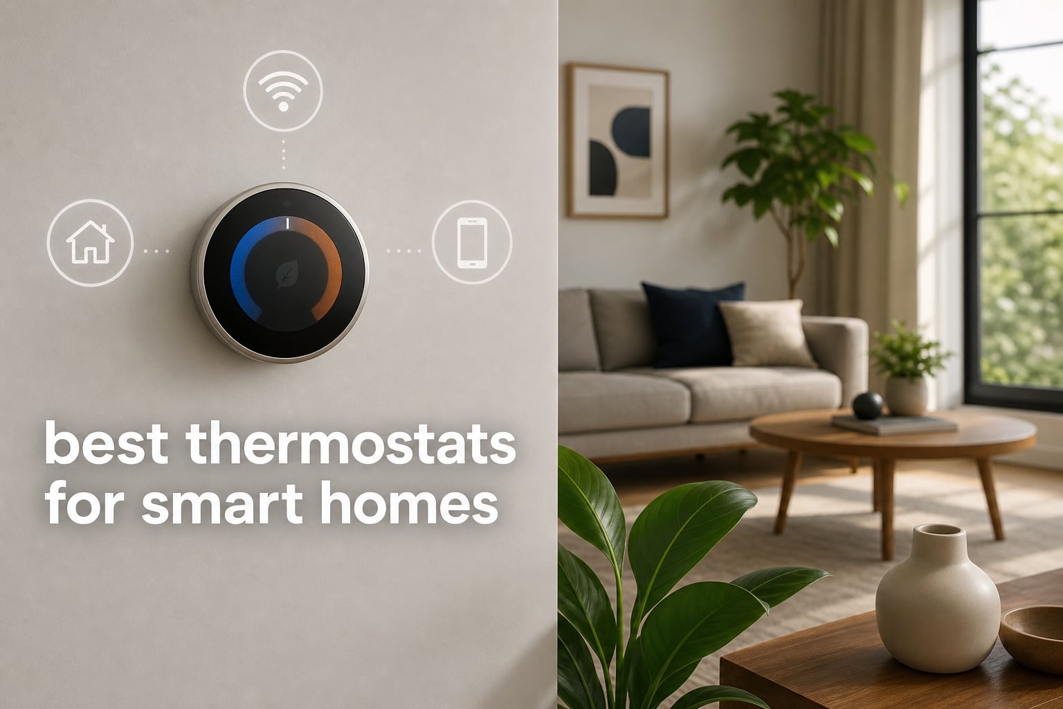 best thermostats for smart homes