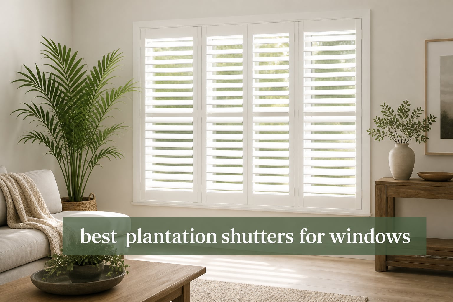 best plantation shutters for windows