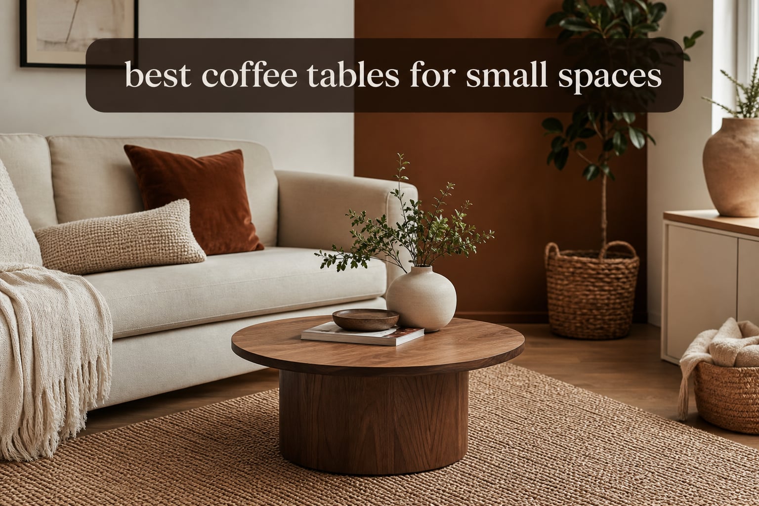 best coffee tables for small spaces
