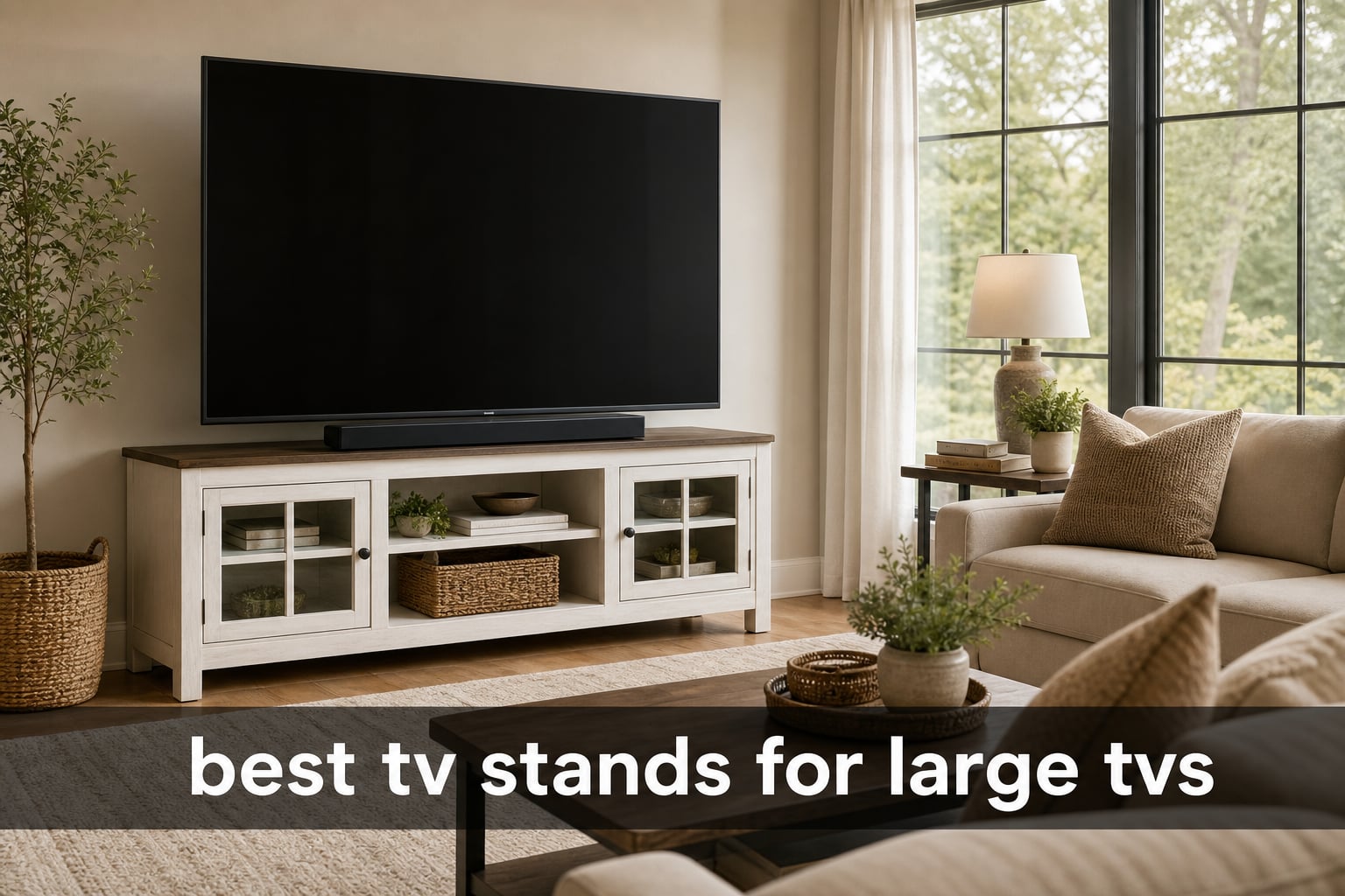 best tv stands for large tvs