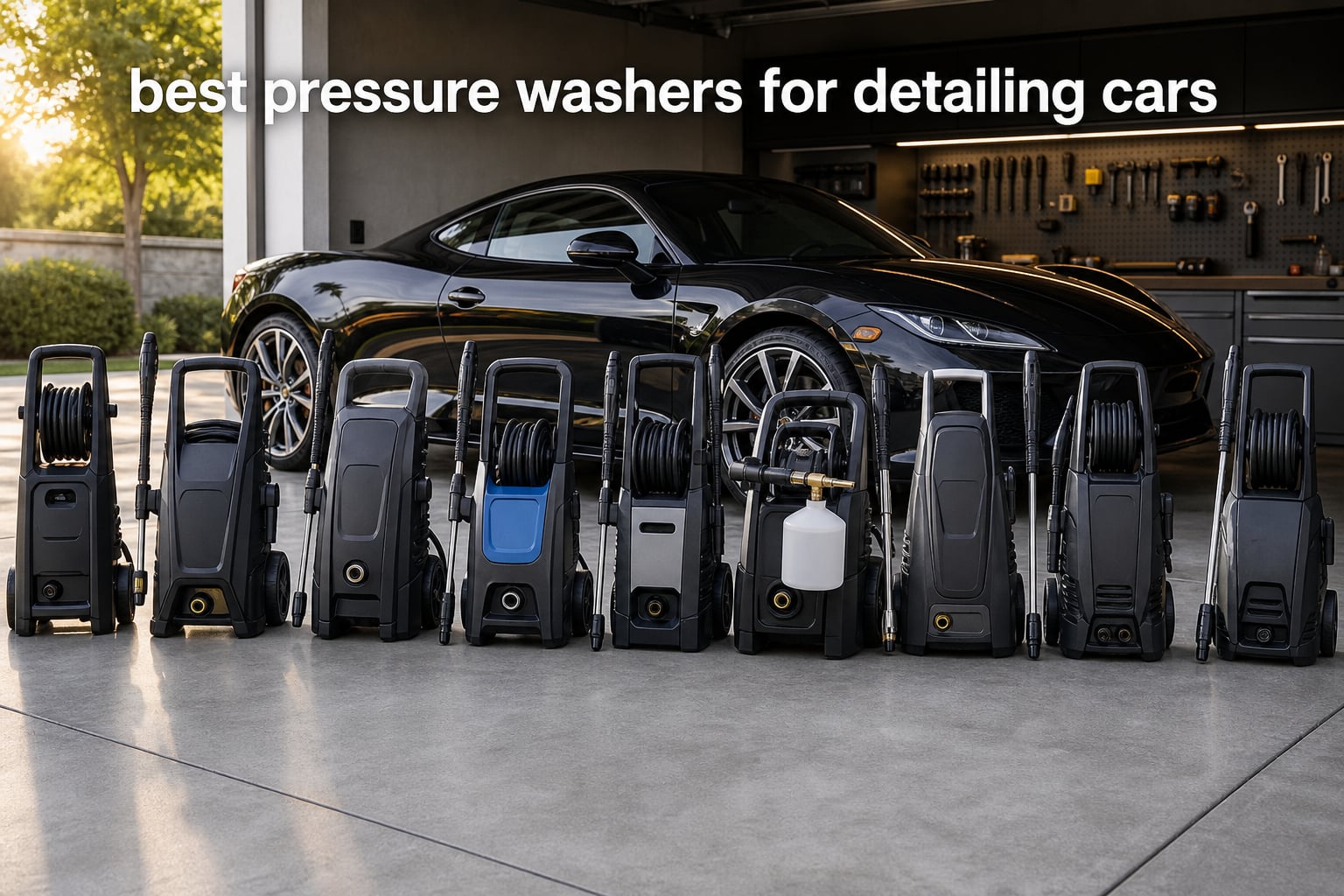 best pressure washers for detailing cars