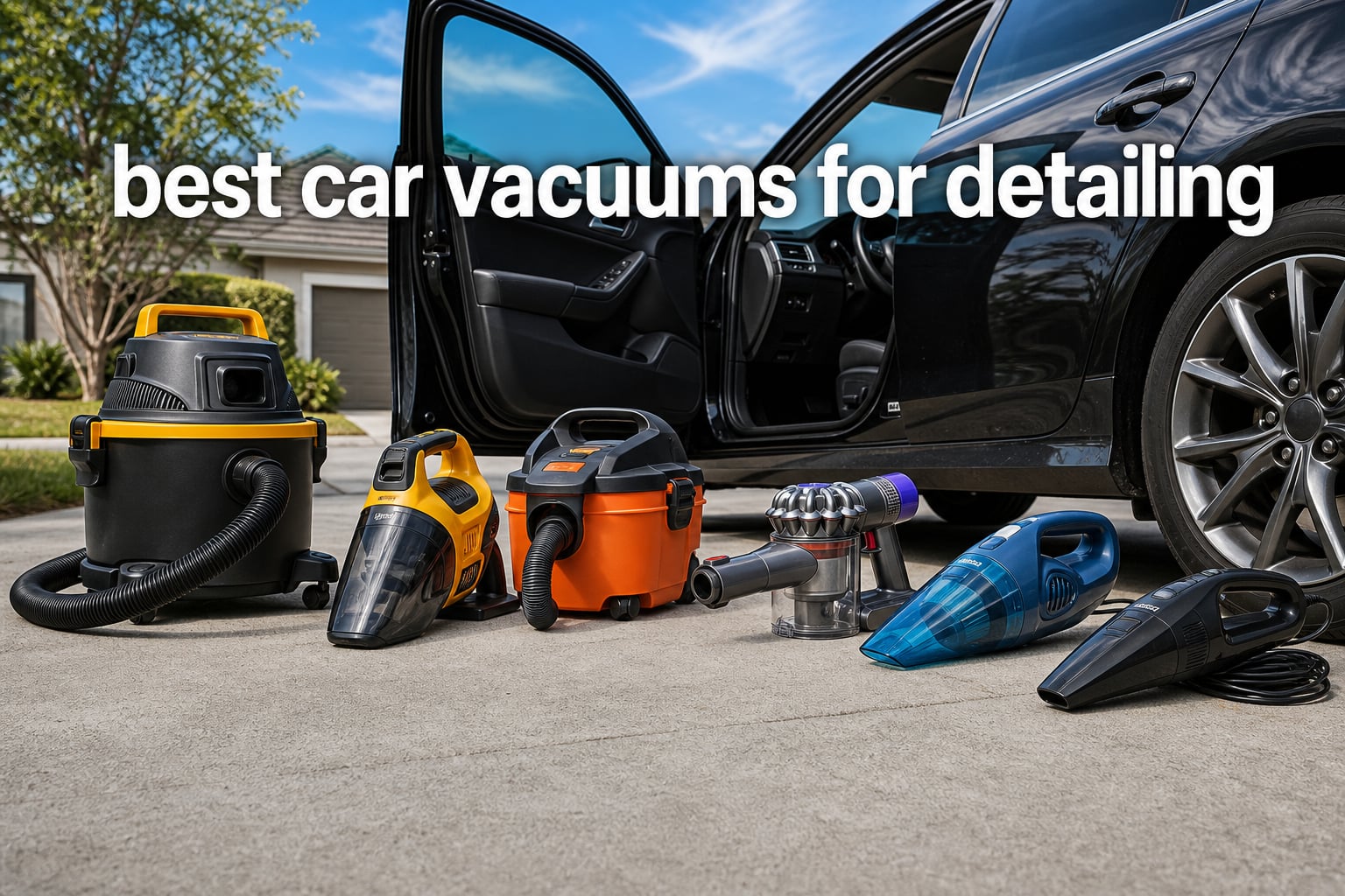 best car vacuums for detailing