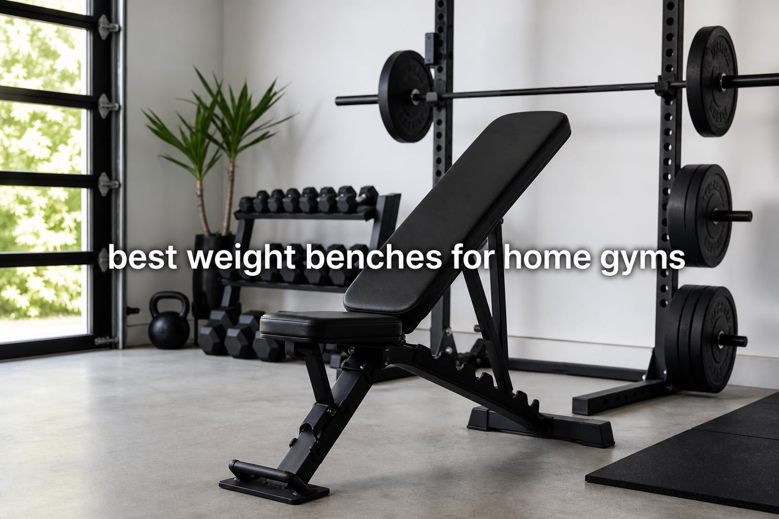 best weight benches for home gyms