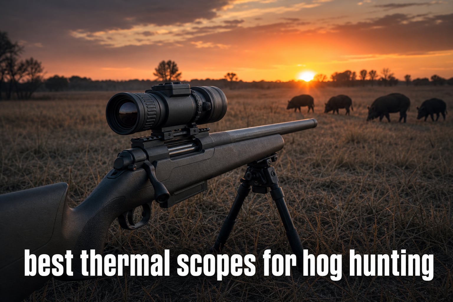 best thermal scopes for hog hunting