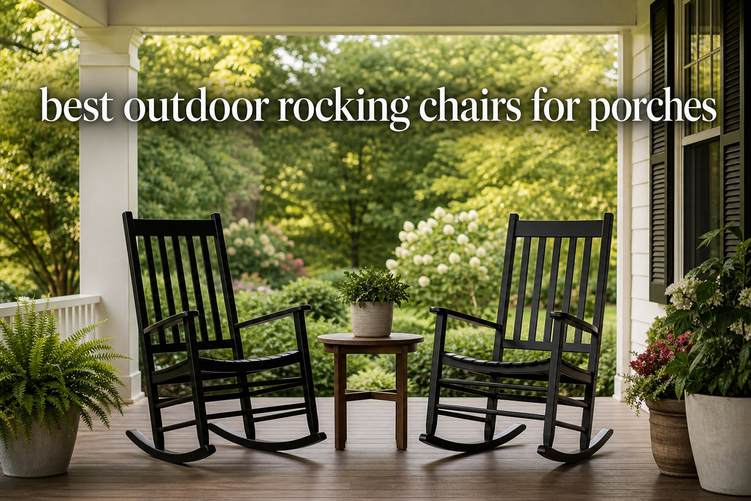 best outdoor rocking chairs for porches