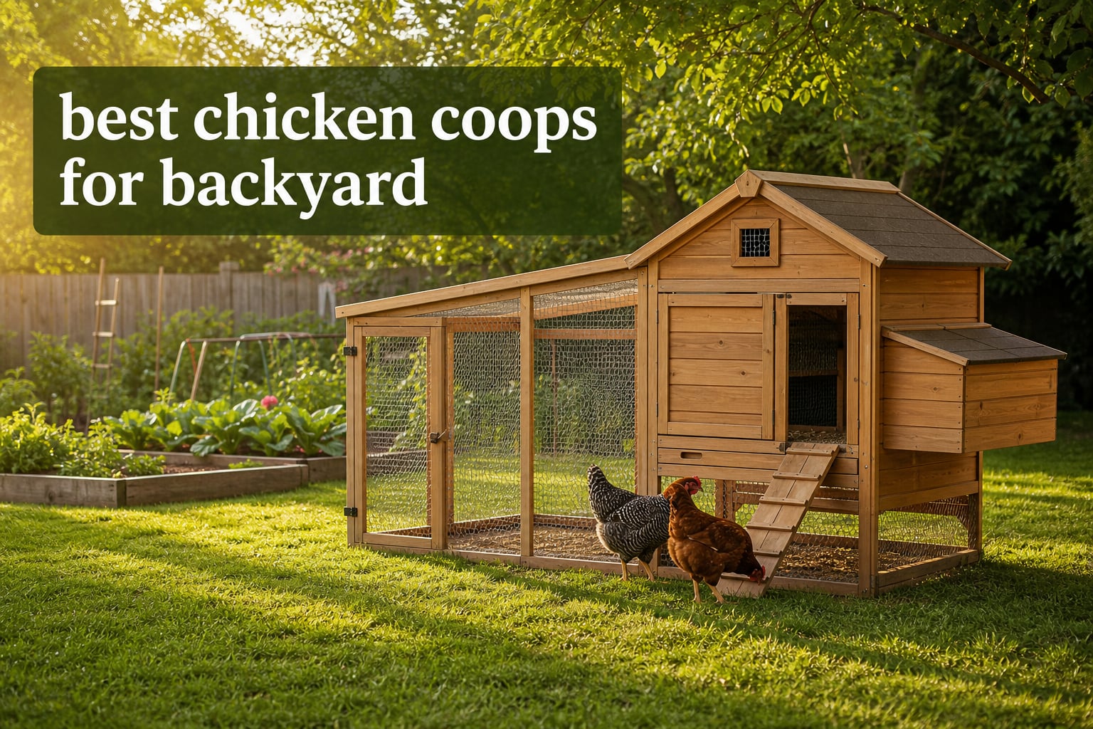 best chicken coops for backyard