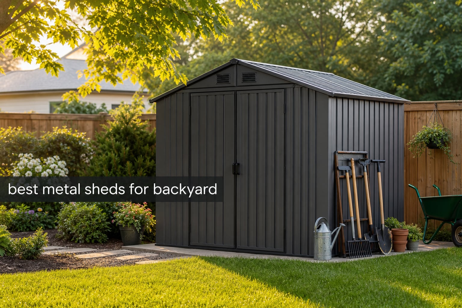 best metal sheds for backyard