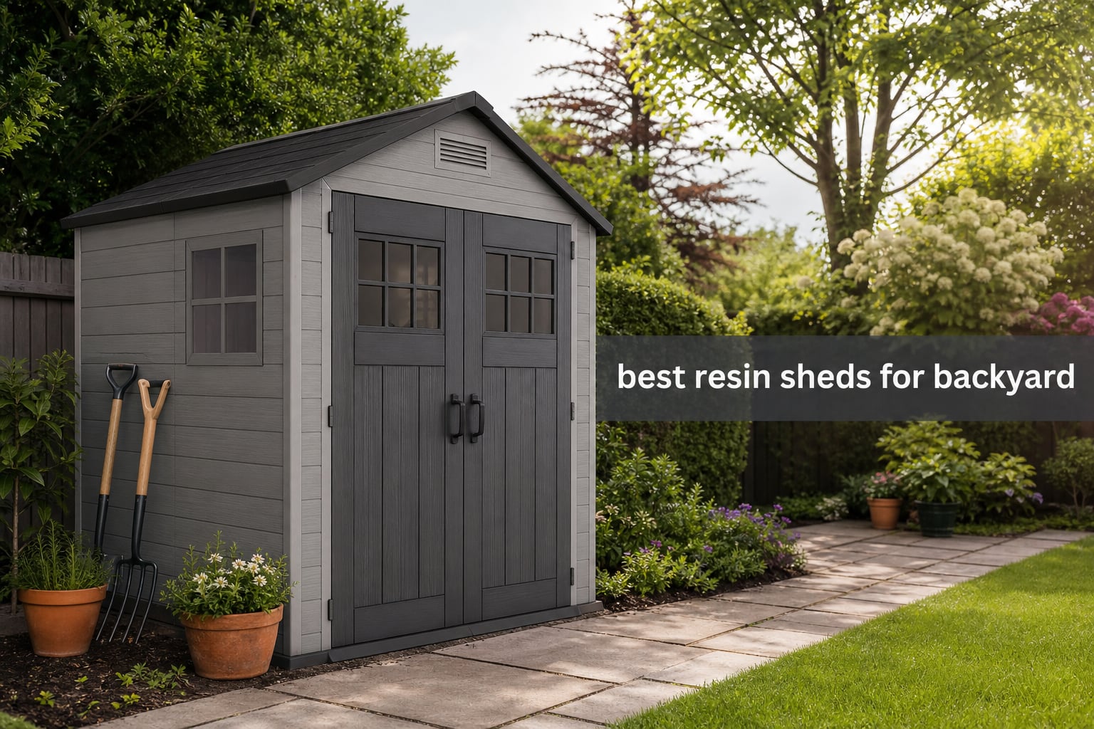 best resin sheds for backyard
