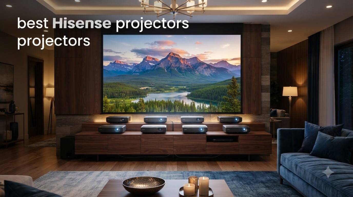 best Hisense projectors