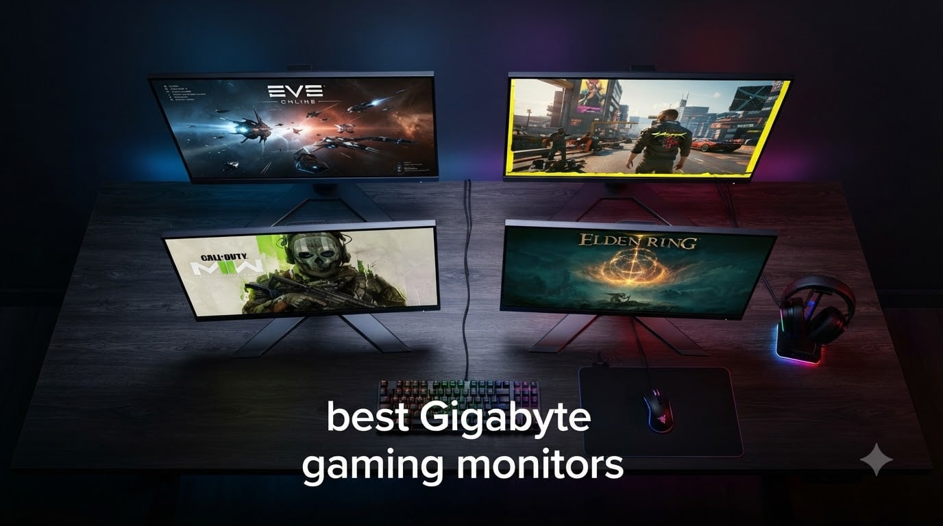 best Gigabyte gaming monitors