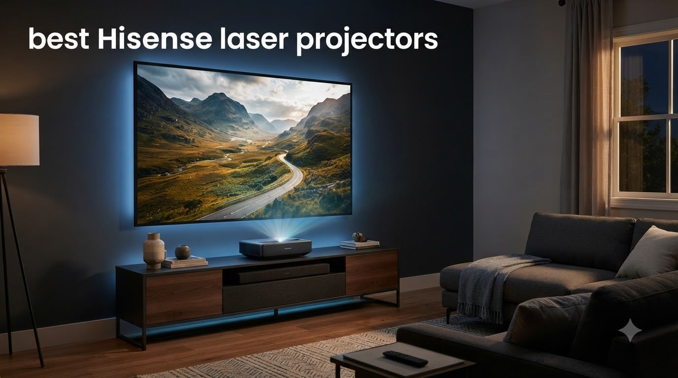 best Hisense laser projectors