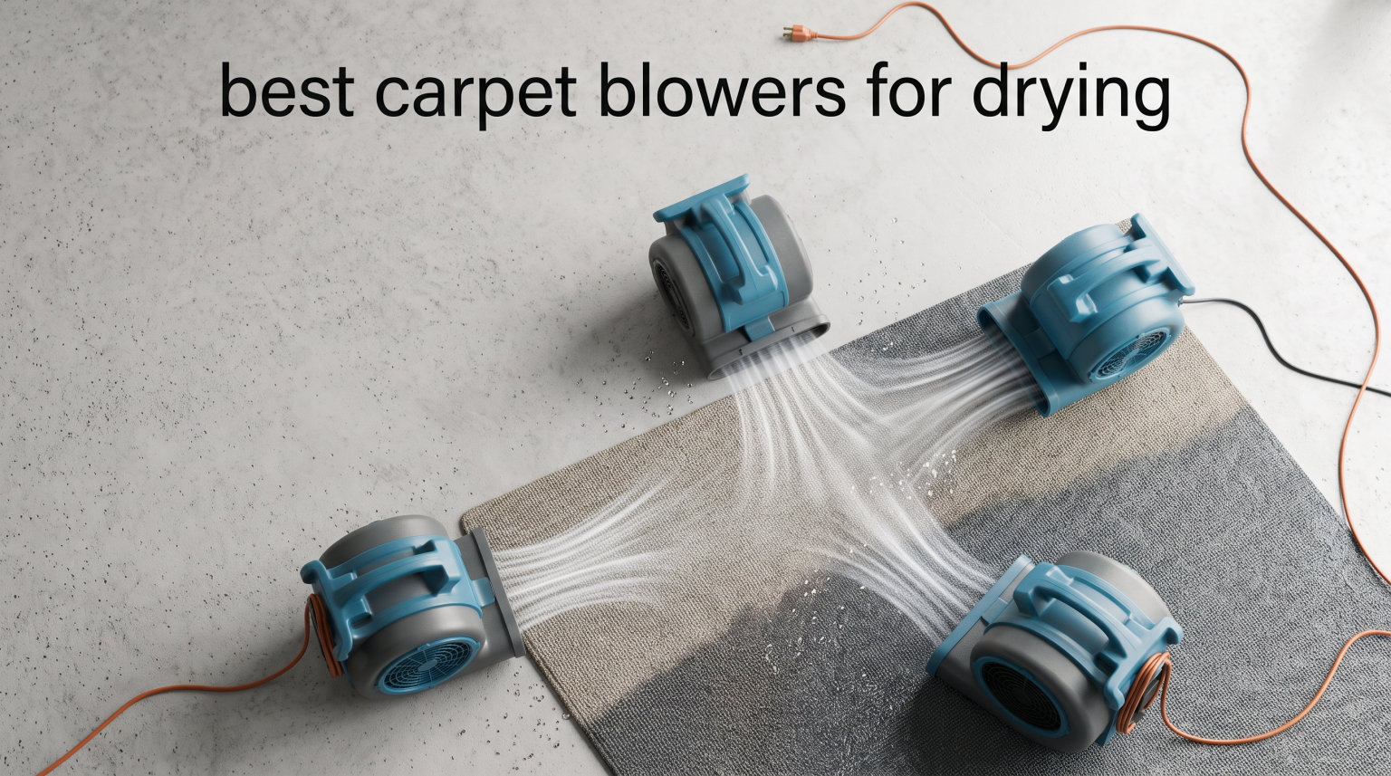 best carpet blowers for drying