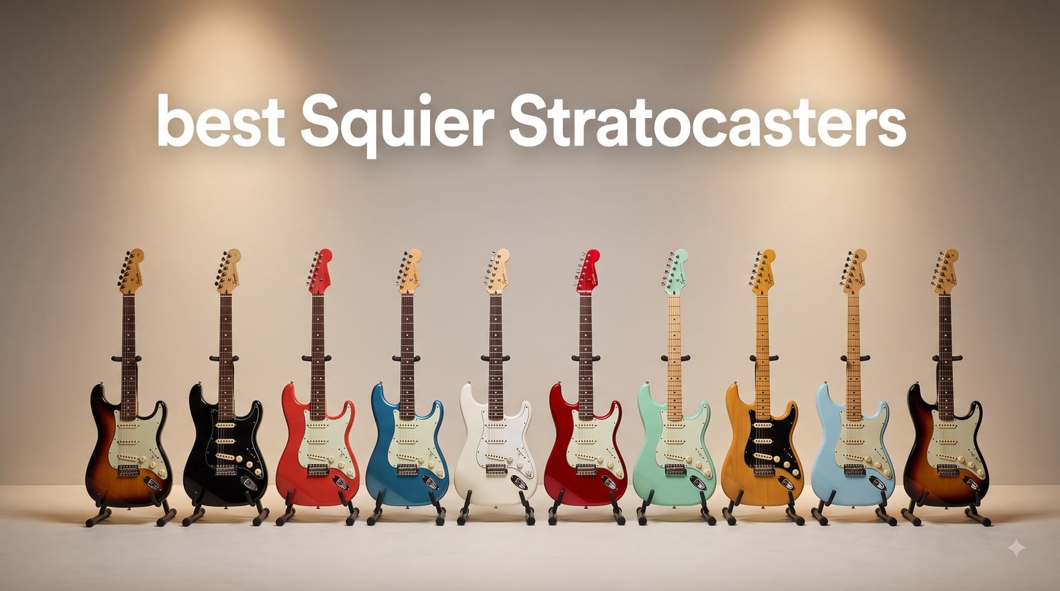 best Squier Stratocasters