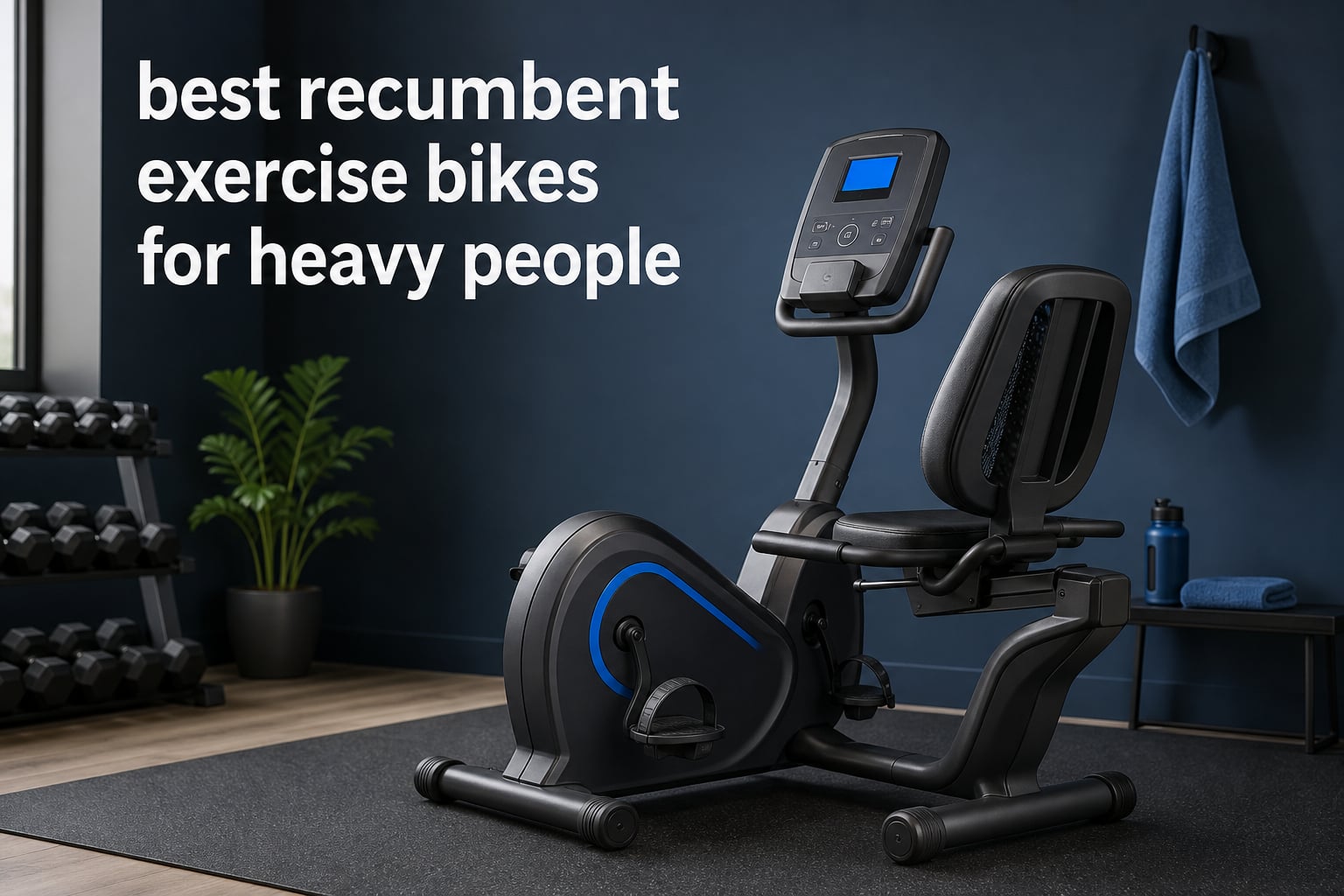 best recumbent exercise bikes for heavy people