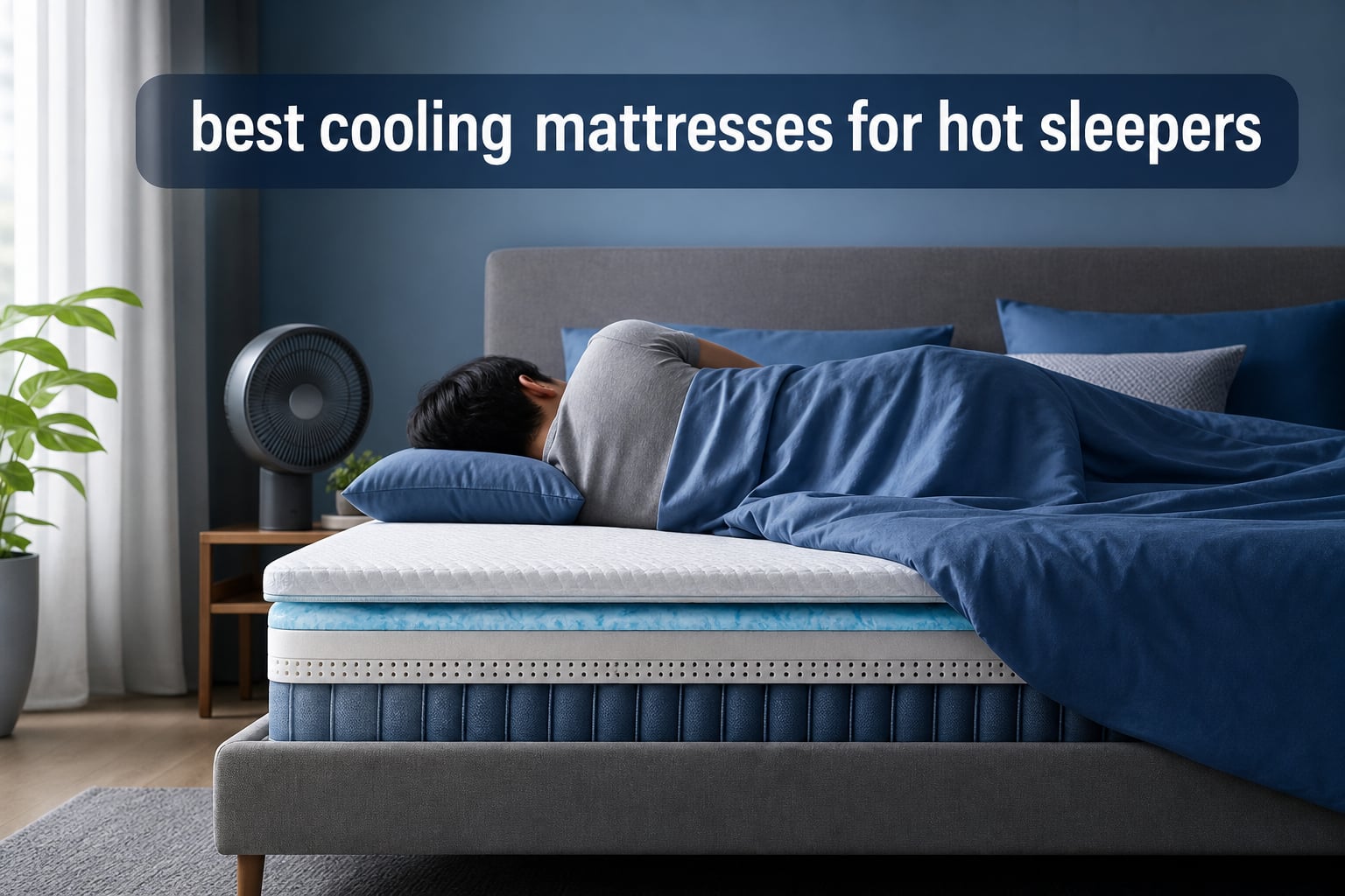 best cooling mattresses for hot sleepers