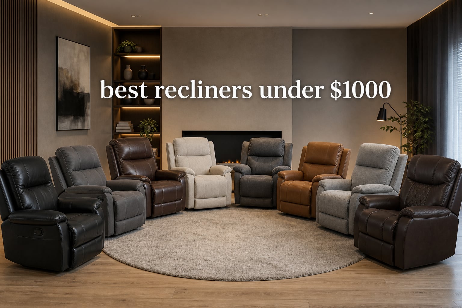 best recliners under $1000