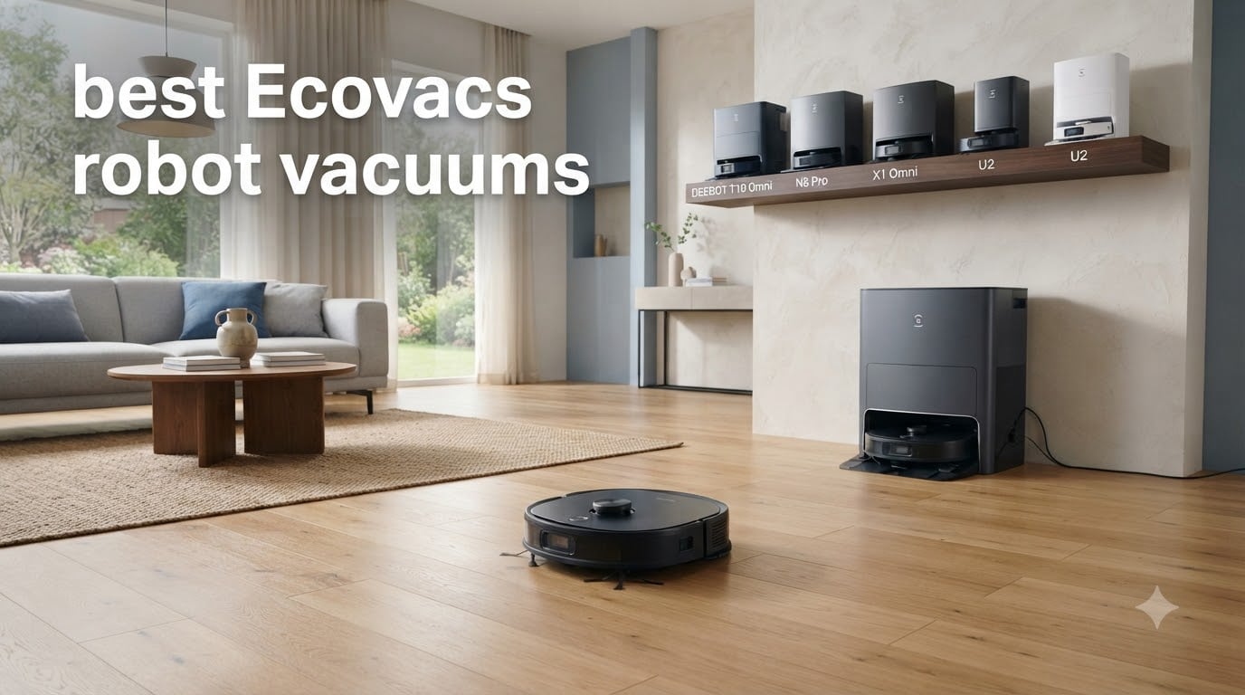 best Ecovacs robot vacuums