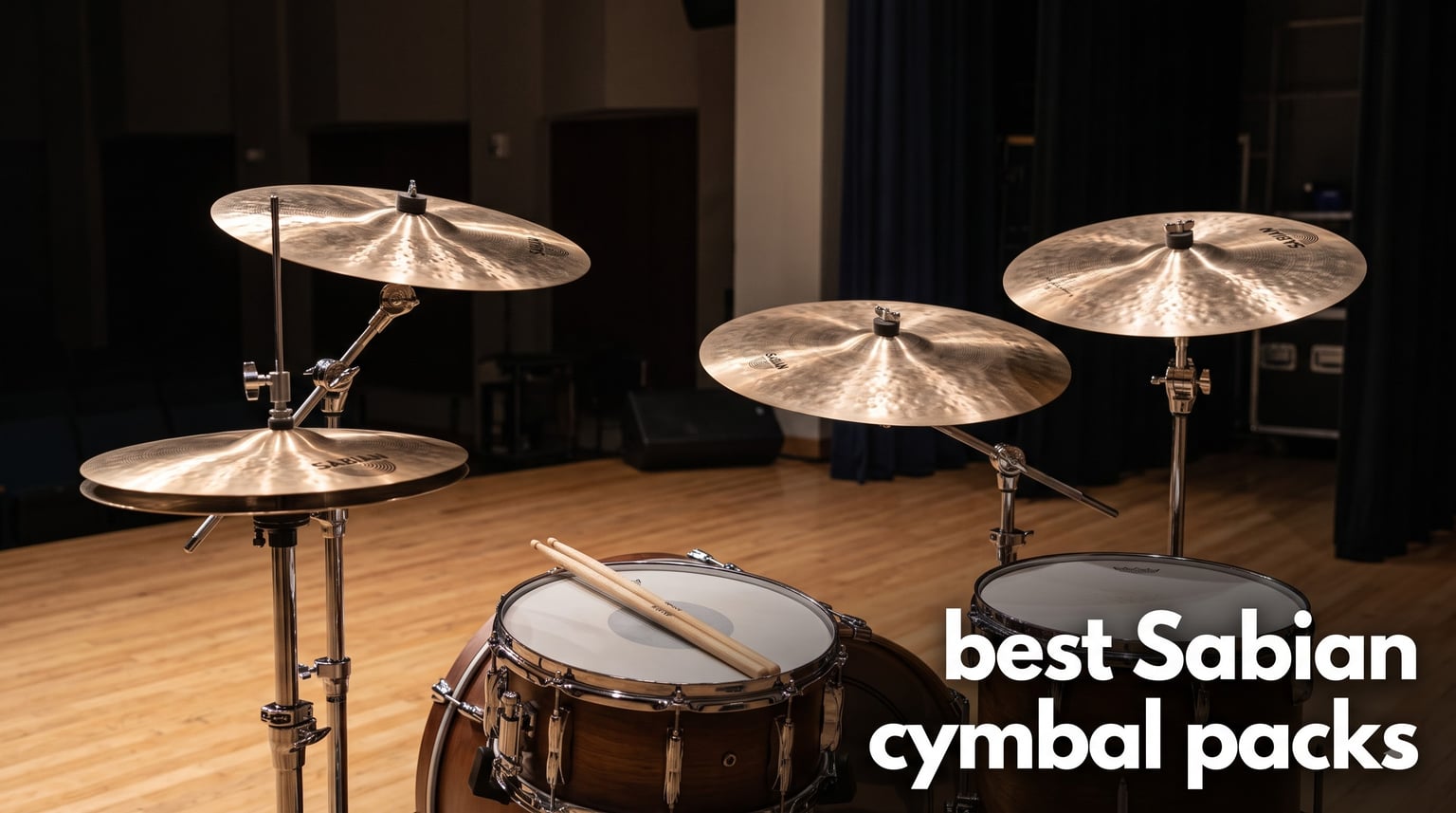 best Sabian cymbal packs