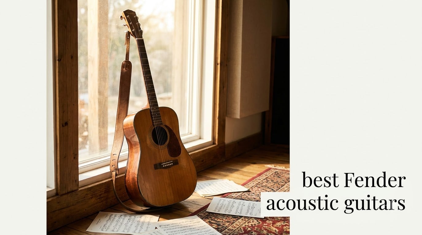 best Fender acoustic guitars