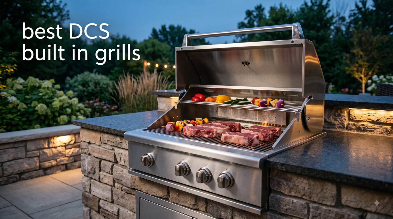 best DCS built in grills