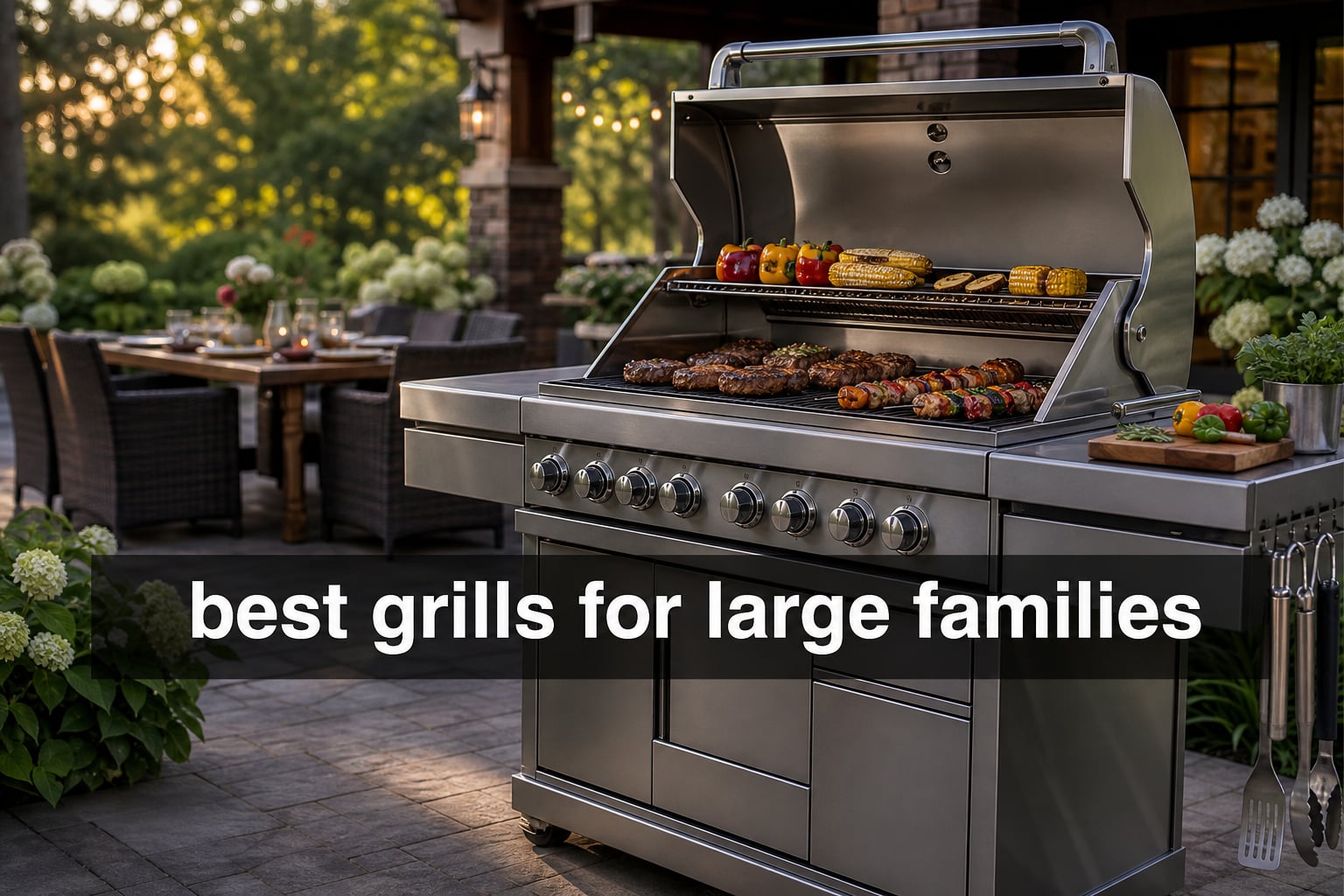 best grills for large families