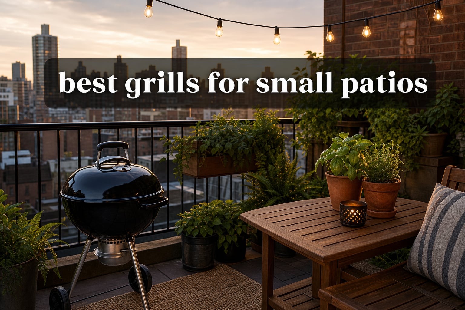 best grills for small patios