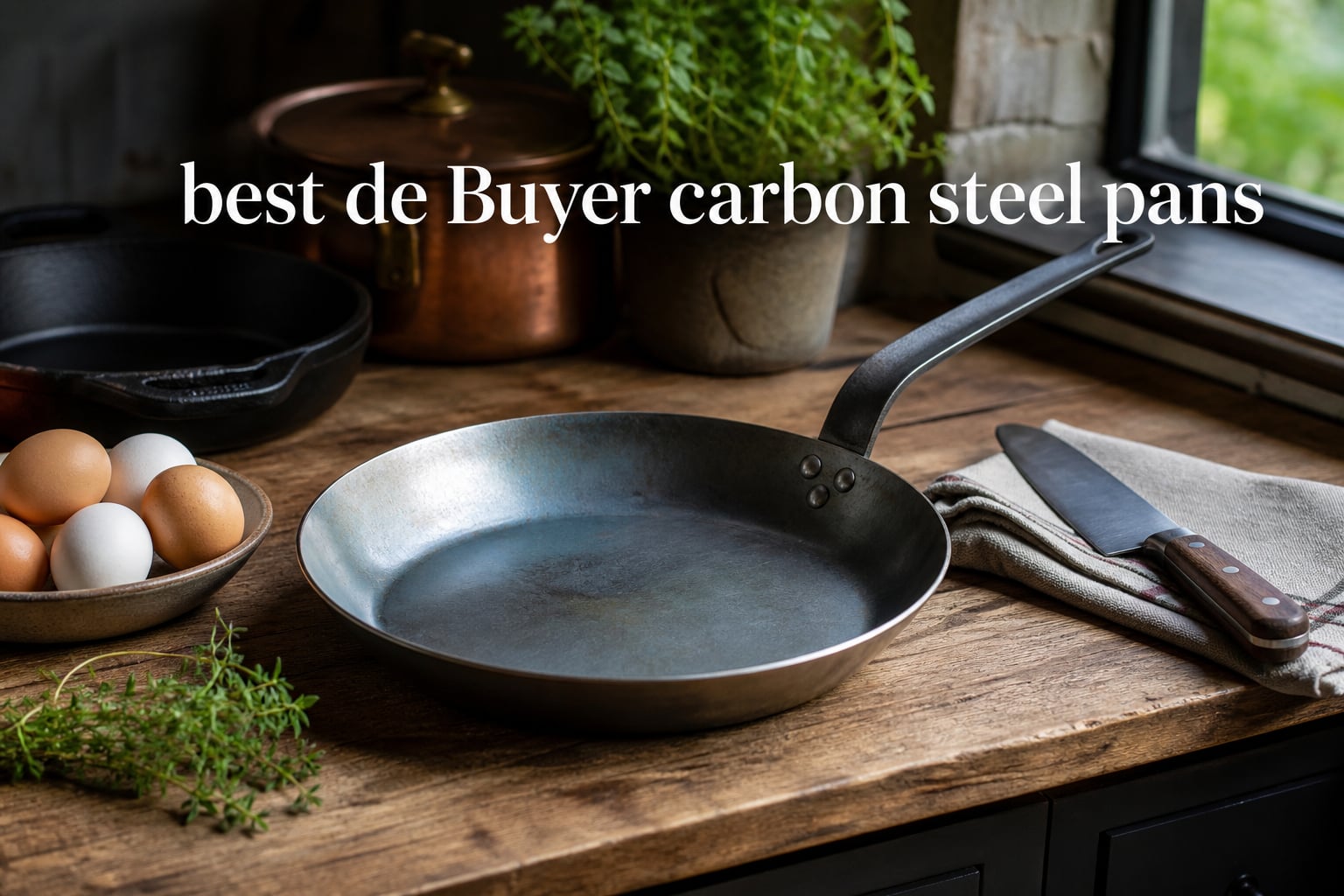 best de Buyer carbon steel pans