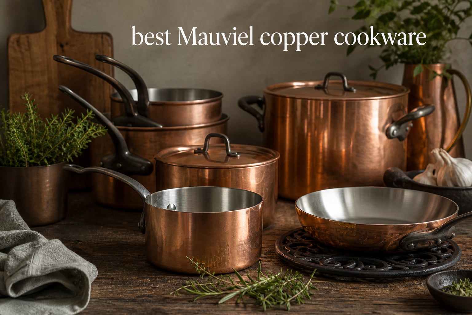 best Mauviel copper cookware