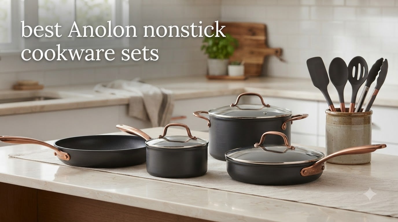 best Anolon nonstick cookware sets