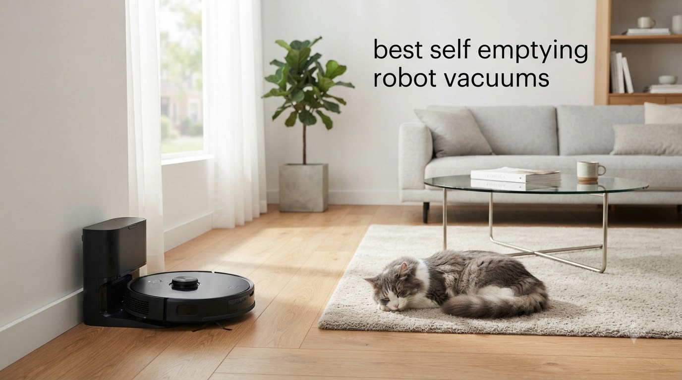 best self emptying robot vacuums