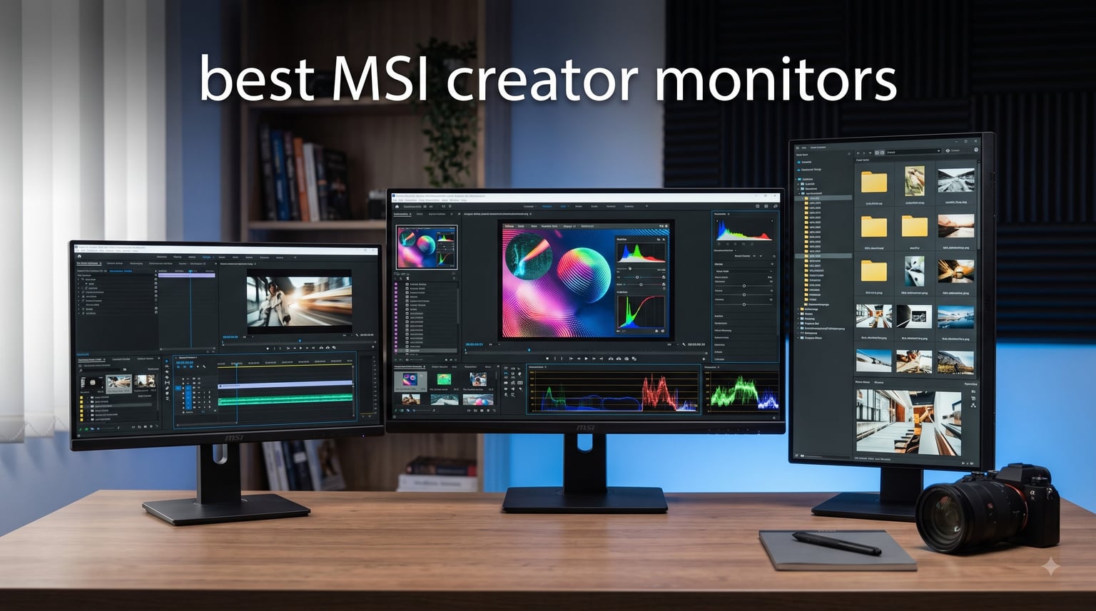 best MSI creator monitors