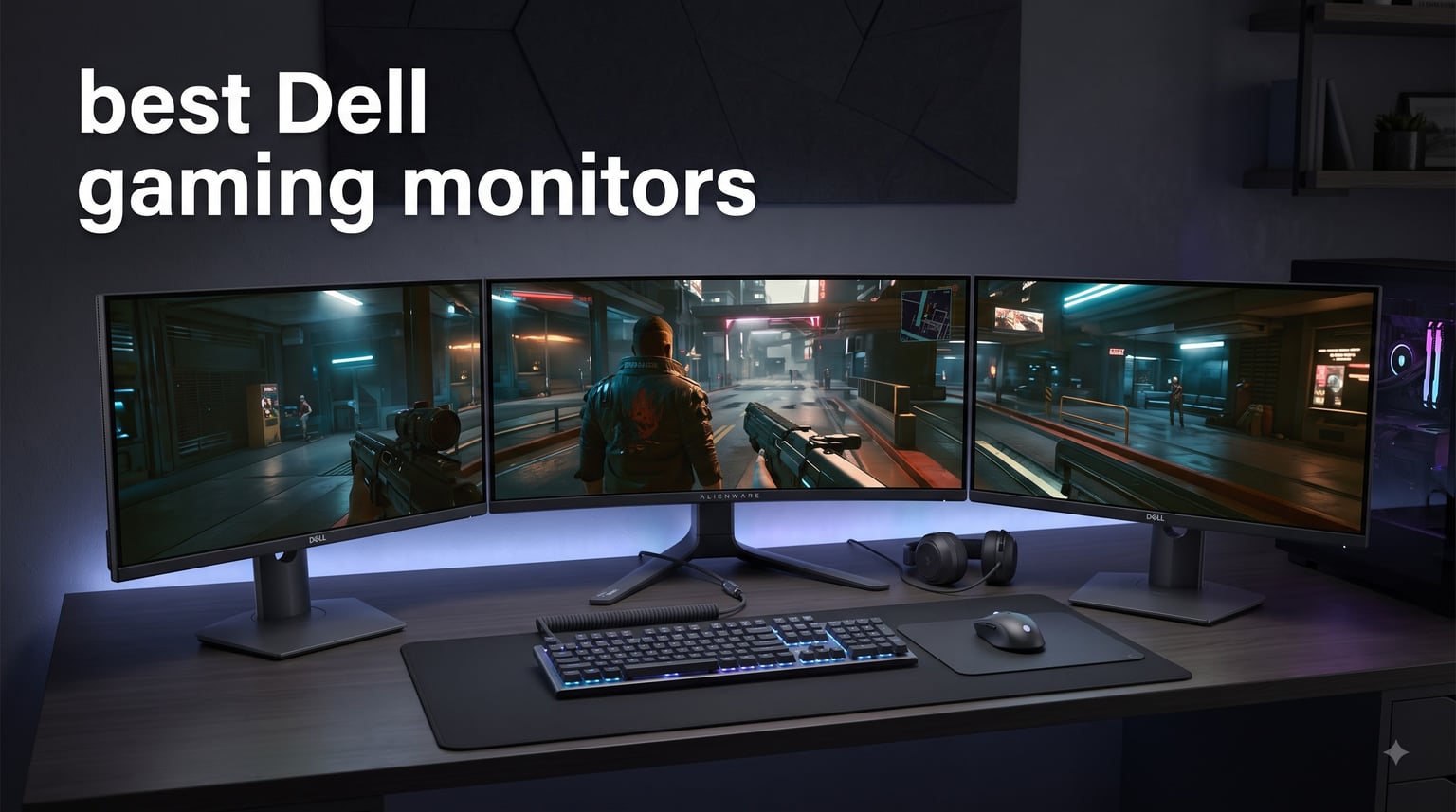 best Dell gaming monitors