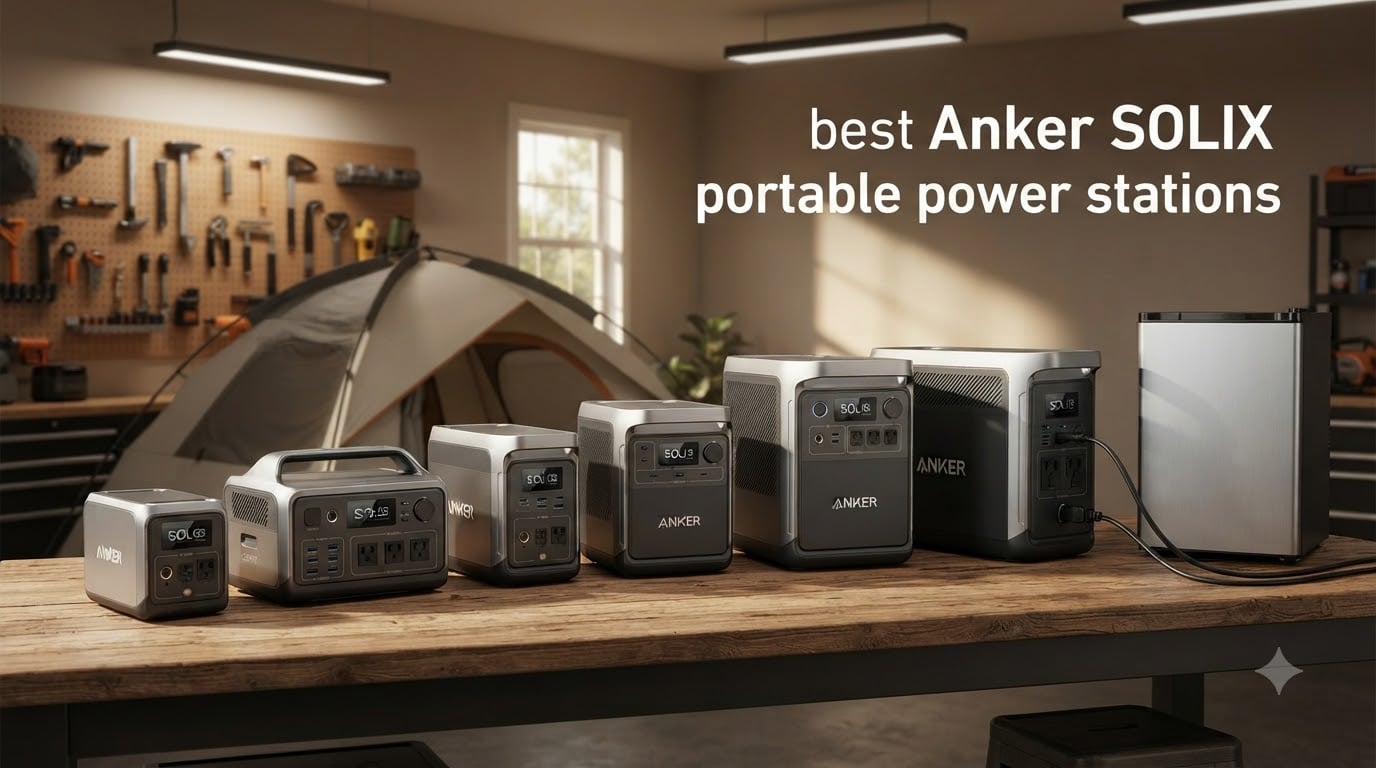 best Anker SOLIX portable power stations