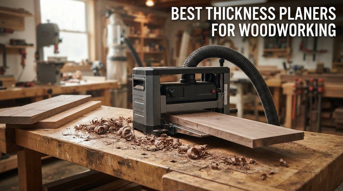 best thickness planers for woodworking